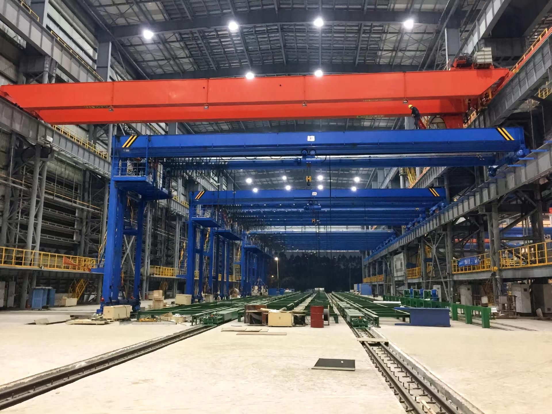 5吨双梁桥式起重机型号参数 LH葫芦双梁桥式起重机 起重机选型报价配图